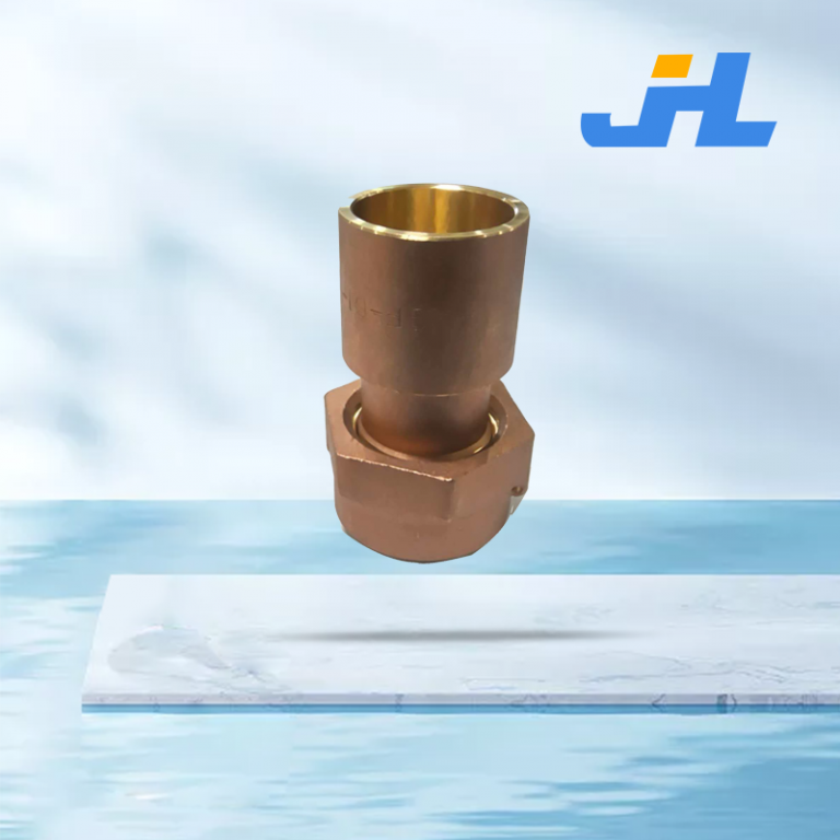 JHL-140 Lead Free Brass Union Fitting, Copper Welded Straight Coupling