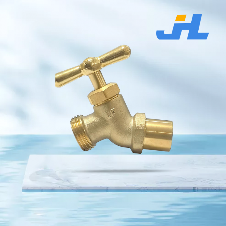 JHL-122 Brass T-handle Angle Globe Bibcock