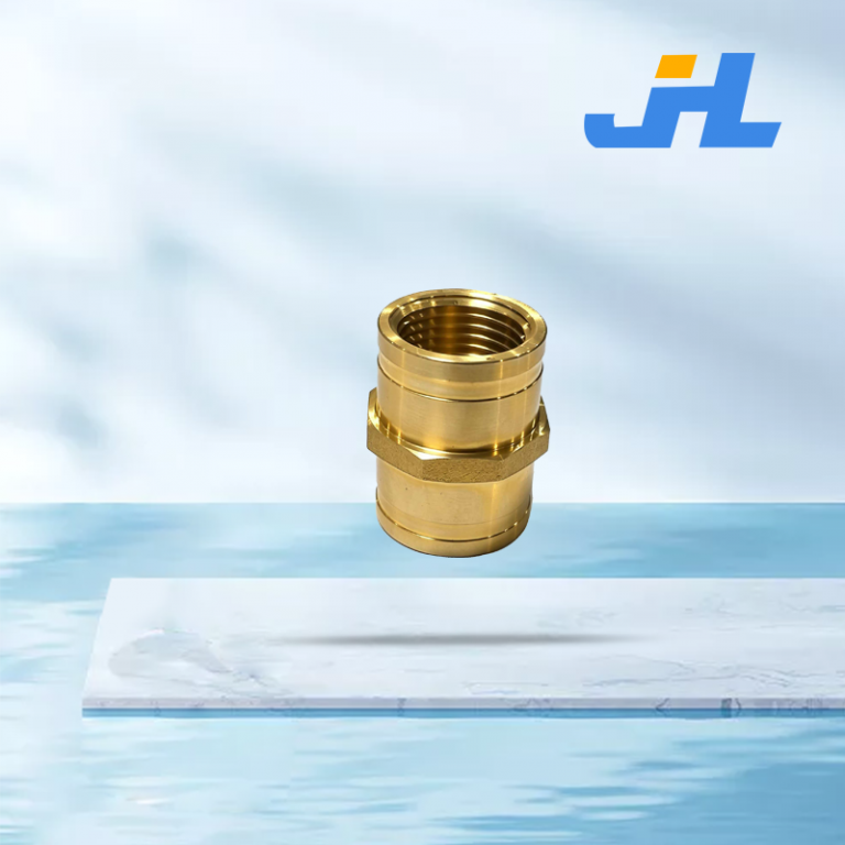 JHL-142 Brass Female Thread Straight Coupling