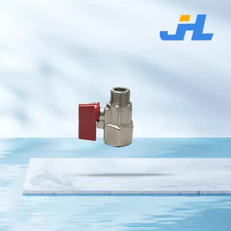 JHL-20 Brass Mini Ball Valve Male To Female Thread