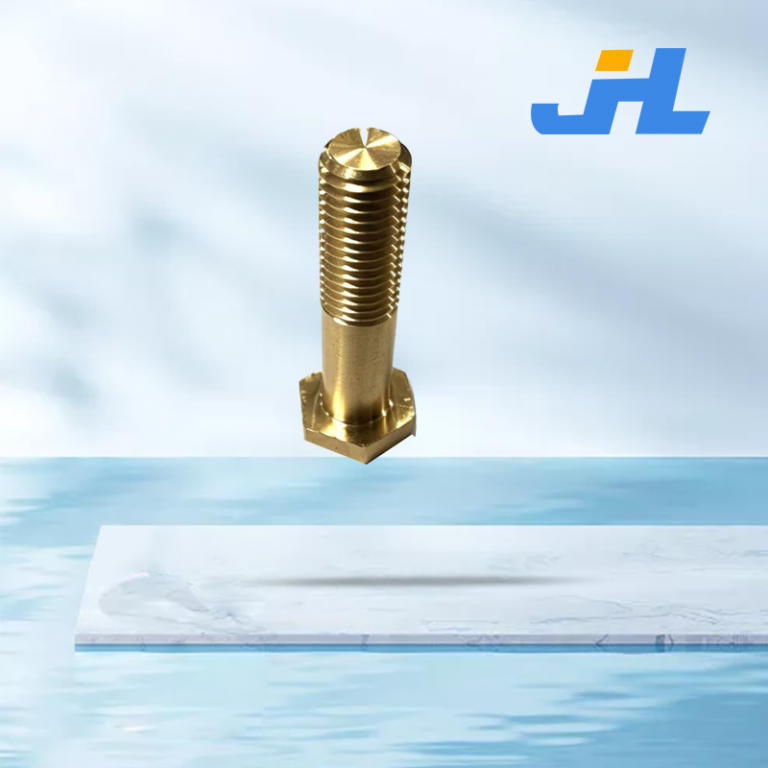 JHL-147 Brass Hex Half Thread Male Nipple Fitting