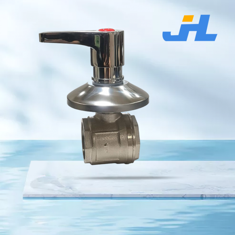 JHL-21 Brass PPR Ball Valve With Chrome Long Handle