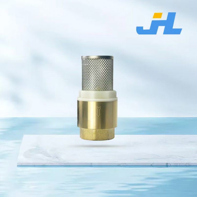 JHL-103 Brass Foot Valve with Strainer