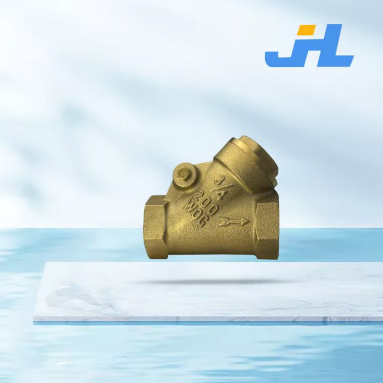 JHL-104 Brass Y Strainer Check Valve