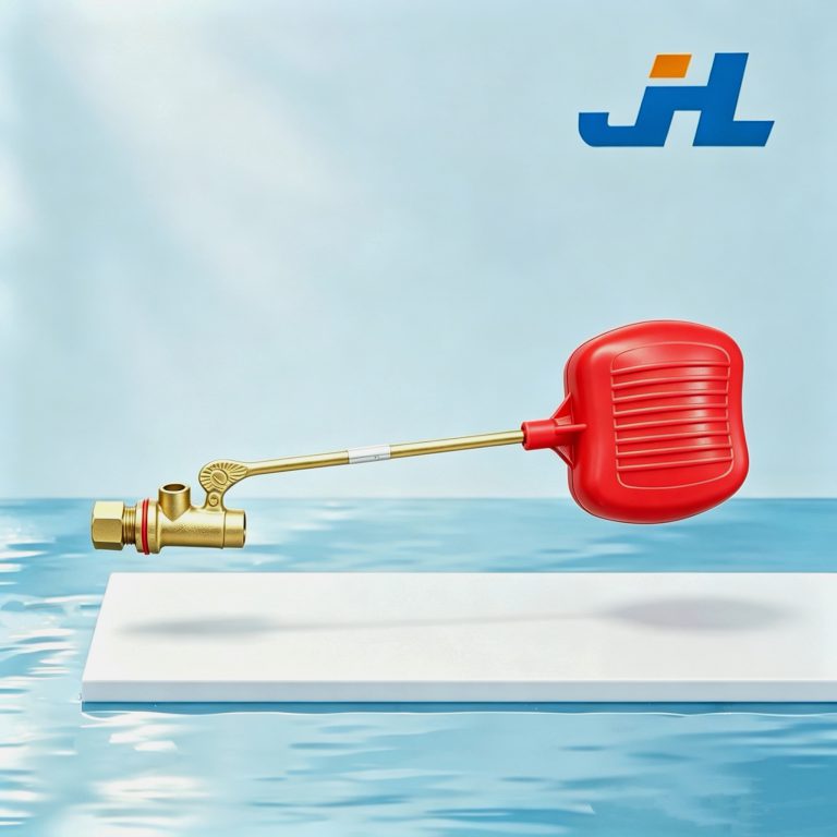 JHL-23 Brass Float Valve with Square Plastic Float